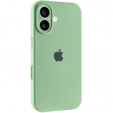 Чохол Silicone Case Full Camera Protective (AA) для Apple iPhone 16 Plus (6.7") Зелений / Pistachio