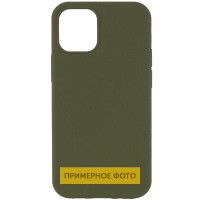 Чохол Silicone Case Full Protective (AA) NO LOGO для Apple iPhone 16 (6.1") Зелений / Dark Olive