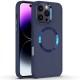 TPU чохол Bonbon Metal Style with MagSafe для Apple iPhone 16 Pro Max (6.9") Синій / Cosmos Blue