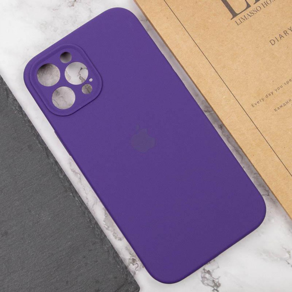 Чехол Silicone Case Full Camera Protective (AA) для Apple iPhone 15 Pro Max (6.7")