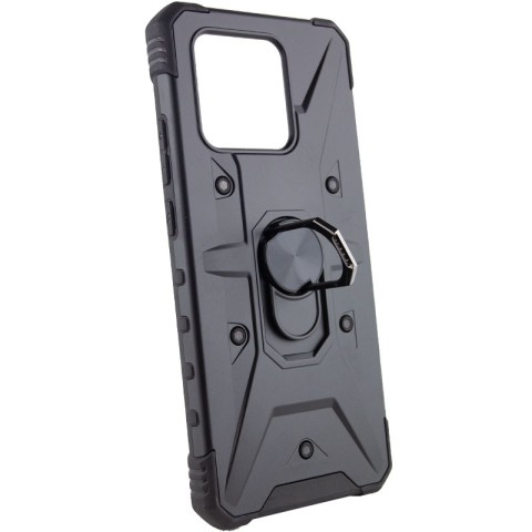 Ударостійкий чохол Pathfinder Ring для Xiaomi Redmi 10C / Poco C40 Чорний / Black