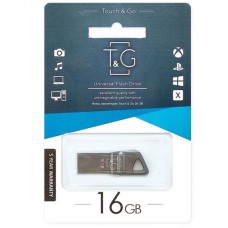 Флеш-драйв USB Flash Drive T&G 114 Metal Series 16GB Чорний