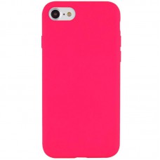 Чохол Silicone Case Full Protective (AA) NO LOGO для Apple iPhone SE (2020) / 7 / 8 (4.7") Рожевий / Barbie pink