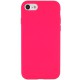 Чохол Silicone Case Full Protective (AA) NO LOGO для Apple iPhone SE (2020) / 7 / 8 (4.7") Рожевий / Barbie pink
