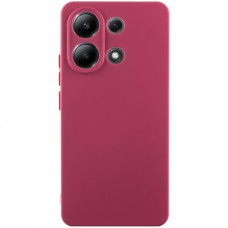 Чохол Silicone Cover Lakshmi Full Camera (A) для Xiaomi Redmi Note 13 4G Бордовий / Marsala