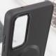 TPU чохол Bonbon Metal Style with MagSafe для Samsung Galaxy S23 Чорний / Black