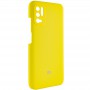 Чохол Silicone Cover Full Camera (AAA) для Xiaomi Redmi Note 10 5G / Poco M3 Pro Жовтий / Bright Yellow