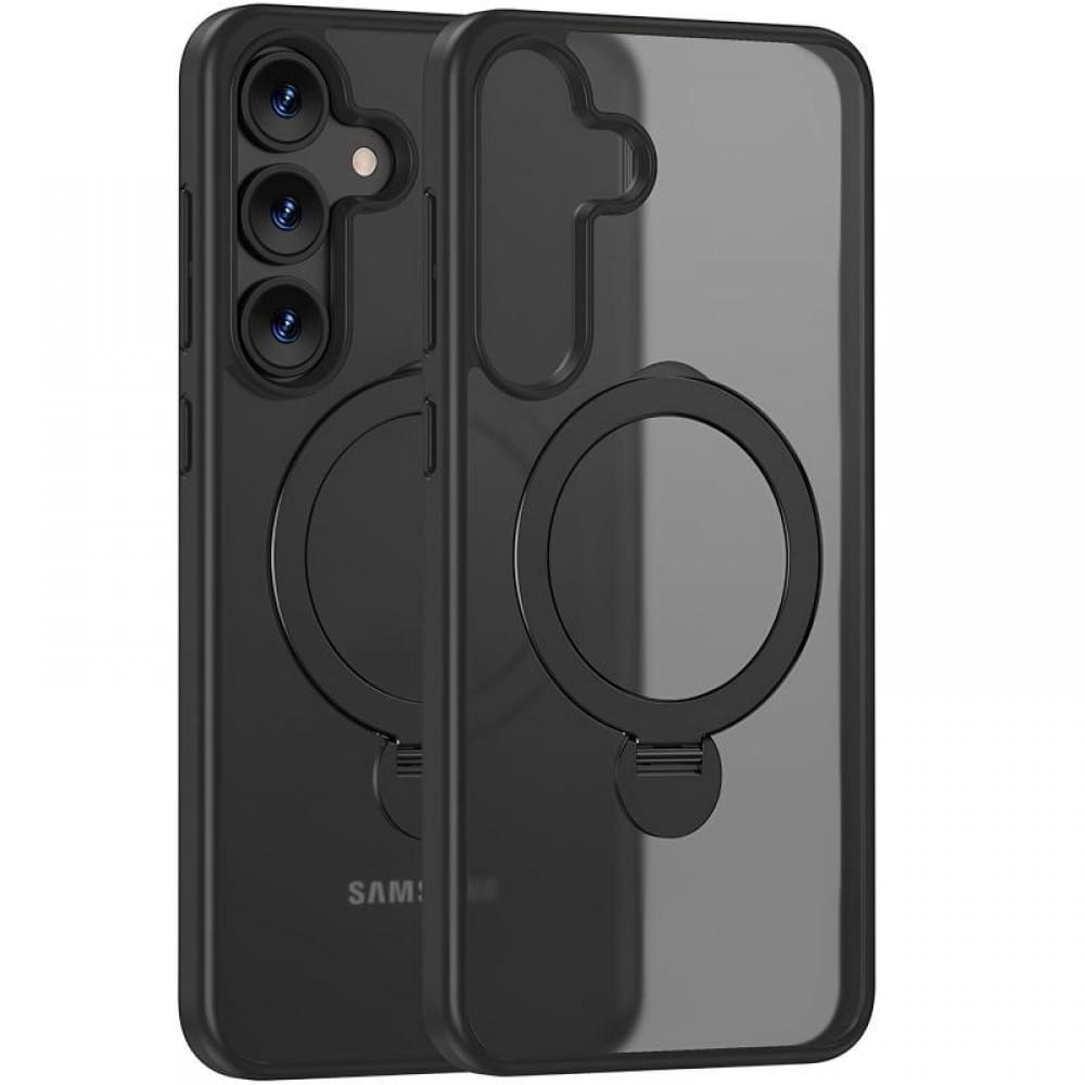 Чохол Ummi Colorful with MagSafe HQ Ring для Samsung Galaxy S25 Black