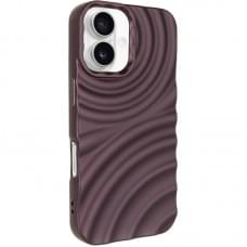Чохол TPU MonoWave для Apple iPhone 16 (6.1") Brown