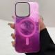 Чохол TPU Shiny Mountain (MagFit) для Apple iPhone 15 Pro Max (6.7") Pink