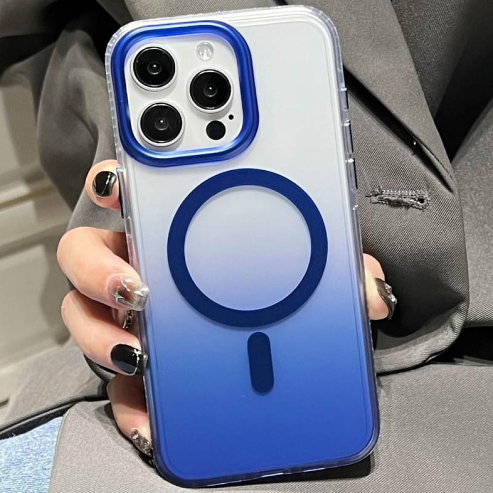 Чохол TPU+PC Shadow with MagSafe для Apple iPhone 14 Pro (6.1") Blue