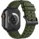 Ремінець Hoco WA35 Emir series thickened silicone strap для Apple watch 44/45/46/49mm Army Green