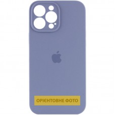 Чохол Silicone Case Full Camera Protective (AA) для Apple iPhone 17 Air (6.5") Сірий / Lavender Gray