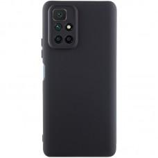 Чохол TPU GETMAN Liquid Silk Full Camera для Xiaomi Redmi 10 Чорний / Black