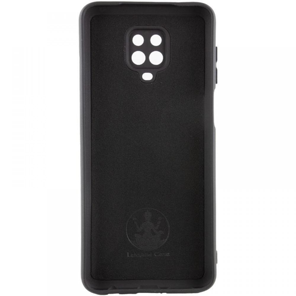 Чохол TPU GETMAN Liquid Silk Full Camera для Xiaomi Redmi Note 9s / Note 9 Pro / Note 9 Pro Max Чорний / Black