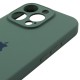 Чохол Silicone Case Full Camera Protective (AA) для Apple iPhone 13 Pro (6.1") Зелений / Pine green