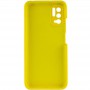 Чохол Silicone Cover Full Camera (AAA) для Xiaomi Redmi Note 10 5G / Poco M3 Pro Жовтий / Bright Yellow