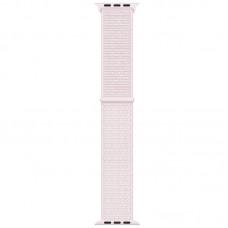 Ремінець Nylon для Apple watch 38mm/40mm/41mm Рожевий / Pearl Pink