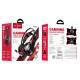 Накладні навушники Hoco W105 Joyful (USB+3.5mm/1.2m) Червоний