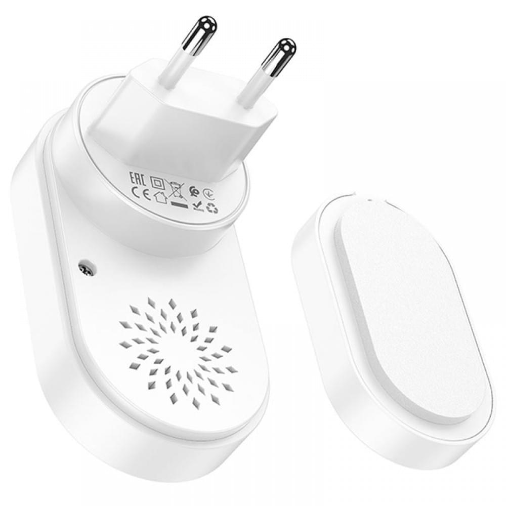 Дверний дзвінок Hoco HI25 Neon Bell White