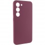 Чохол Silicone Cover Lakshmi Full Camera (AAA) для Samsung Galaxy S24+ Бордовий / Plum