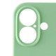 Чохол Silicone Case Full Camera Protective (AA) для Apple iPhone 16 Plus (6.7") Зелений / Pistachio