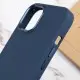 TPU чохол Bonbon Metal Style для Apple iPhone 13 (6.1") Синій / Cosmos blue