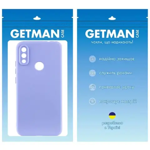 Чохол TPU GETMAN Liquid Silk Full Camera для Xiaomi Redmi Note 5 Pro / Note 5 (AI Dual Camera) Бузковий / Dasheen