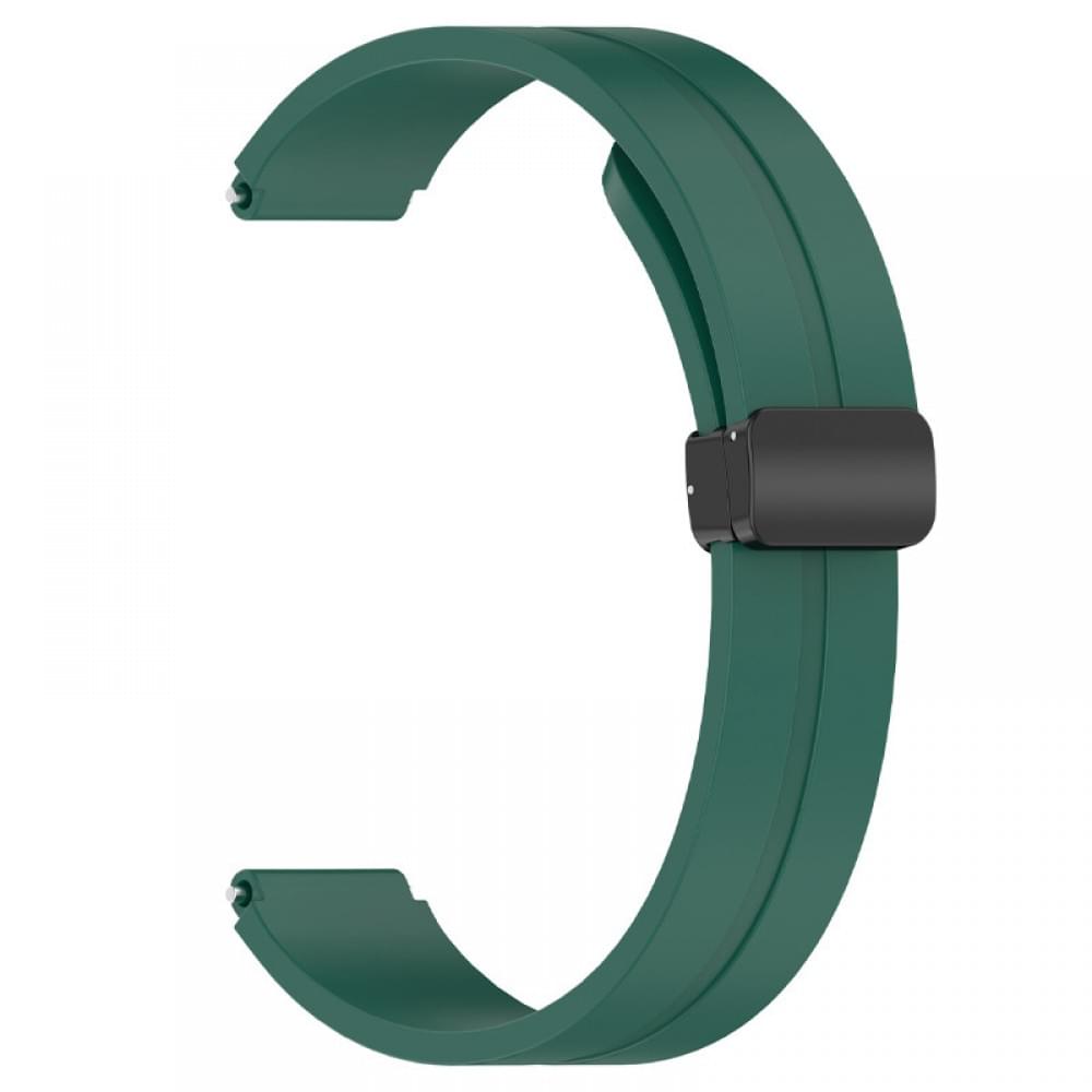 Ремінець Line Magnetic для Xiaomi Mi Band 9/8/10 Зелений / Green