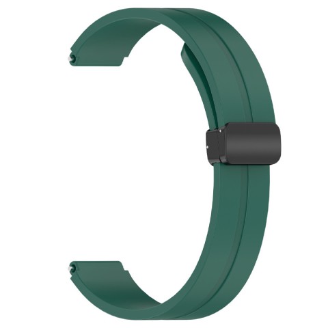 Ремінець Line Magnetic для Xiaomi Mi Band 9/8/10 Зелений / Green