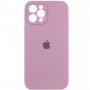 Чохол Silicone Case Full Camera Protective (AA) для Apple iPhone 12 Pro Max (6.7") Ліловий / Lilac Pride