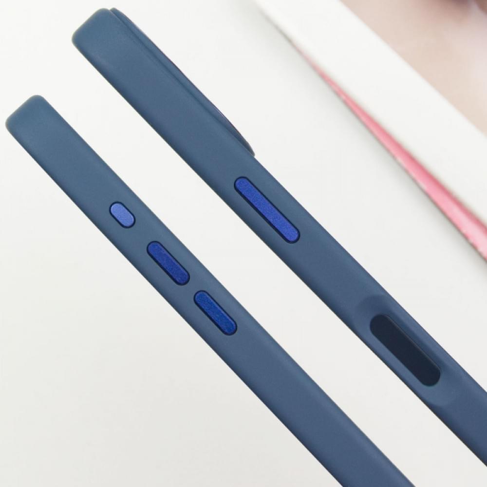 TPU чехол Bonbon Metal Style with MagSafe для Apple iPhone 16 (6.1")