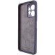 Чохол Silicone Cover Lakshmi Full Camera (AAA) для Xiaomi Redmi Note 12 4G Темно-синій / Midnight blue