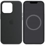 Чохол Silicone case (AAA) full with Magsafe and Animation для Apple iPhone 14 Pro Max (6.7") Чорний / Midnight