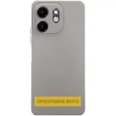 Чохол TPU GETMAN Liquid Silk Full Camera для Motorola Moto G15 4G Сірий / Lavender
