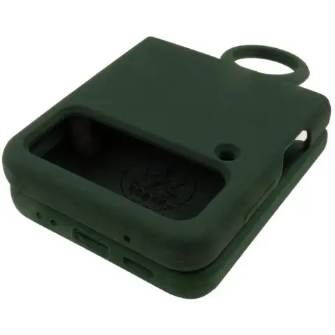 Чохол Foldables Silicone Cover Lakshmi (AAA) для Samsung Galaxy Z Flip4 Зелений / Cyprus Green