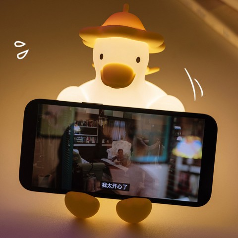 Нічник QW-D18 Duckling White / Yellow