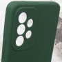 Чохол Silicone Cover Lakshmi Full Camera (AAA) для Samsung Galaxy A73 5G Зелений / Cyprus Green