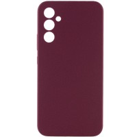 Чохол Silicone Cover Lakshmi Full Camera (AAA) для Xiaomi 14T Бордовий / Plum