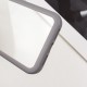TPU чохол Transparent + Colour 1,5mm для Apple iPhone 14 (6.1") Grey