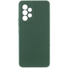 Чохол Silicone Cover Lakshmi Full Camera (AAA) для Samsung Galaxy A73 5G Зелений / Cyprus Green