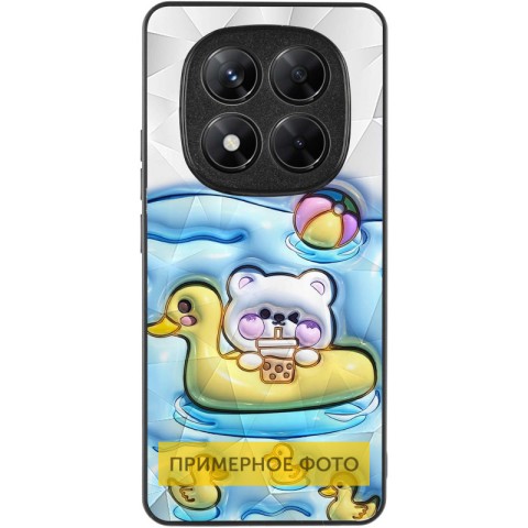 TPU+PC чохол Prisma Fluffie для Xiaomi Redmi Note 14 4G (Int. version) Ducklings