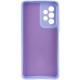 Чохол Silicone Cover Lakshmi Full Camera (AAA) для Samsung Galaxy A32 4G Бузковий / Dasheen