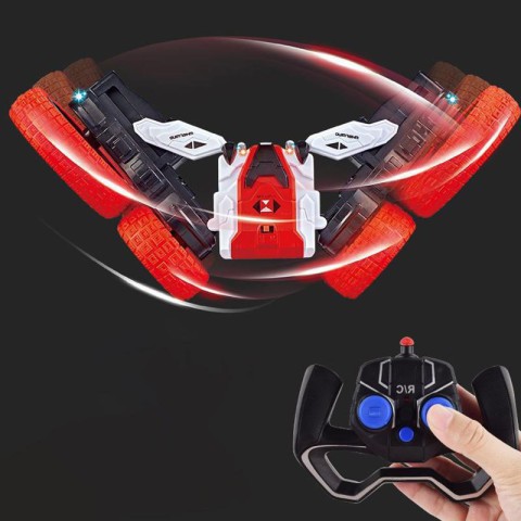 Машинка на радіокеруванні SHT DW02A Trick and Flip RC Car 2.4G Red