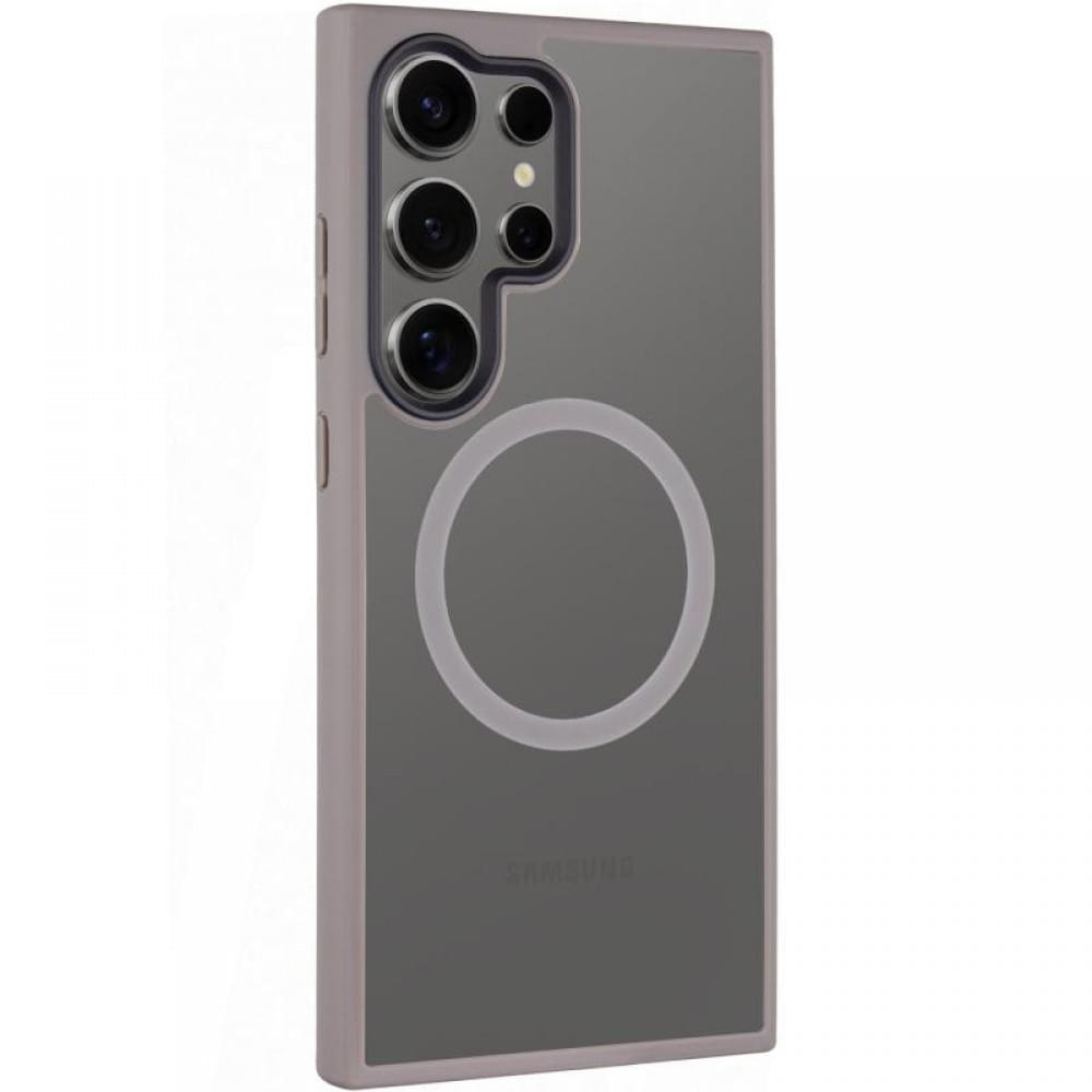 Чохол Ummi Colorful with MagSafe для Samsung Galaxy S25 Ultra Сірий / Grey