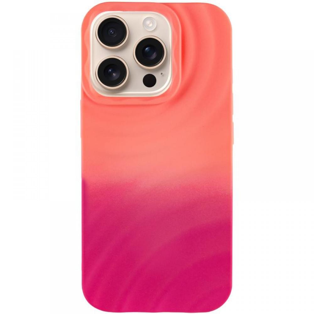 Чохол TPU ColorWave для Apple iPhone 15 Pro (6.1") Peach / Pink