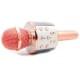 Караоке Мікрофон-колонка WS858 Pink