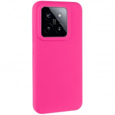 Чохол Silicone Cover Lakshmi (AAA) для Xiaomi 14 Pro Рожевий / Barbie pink