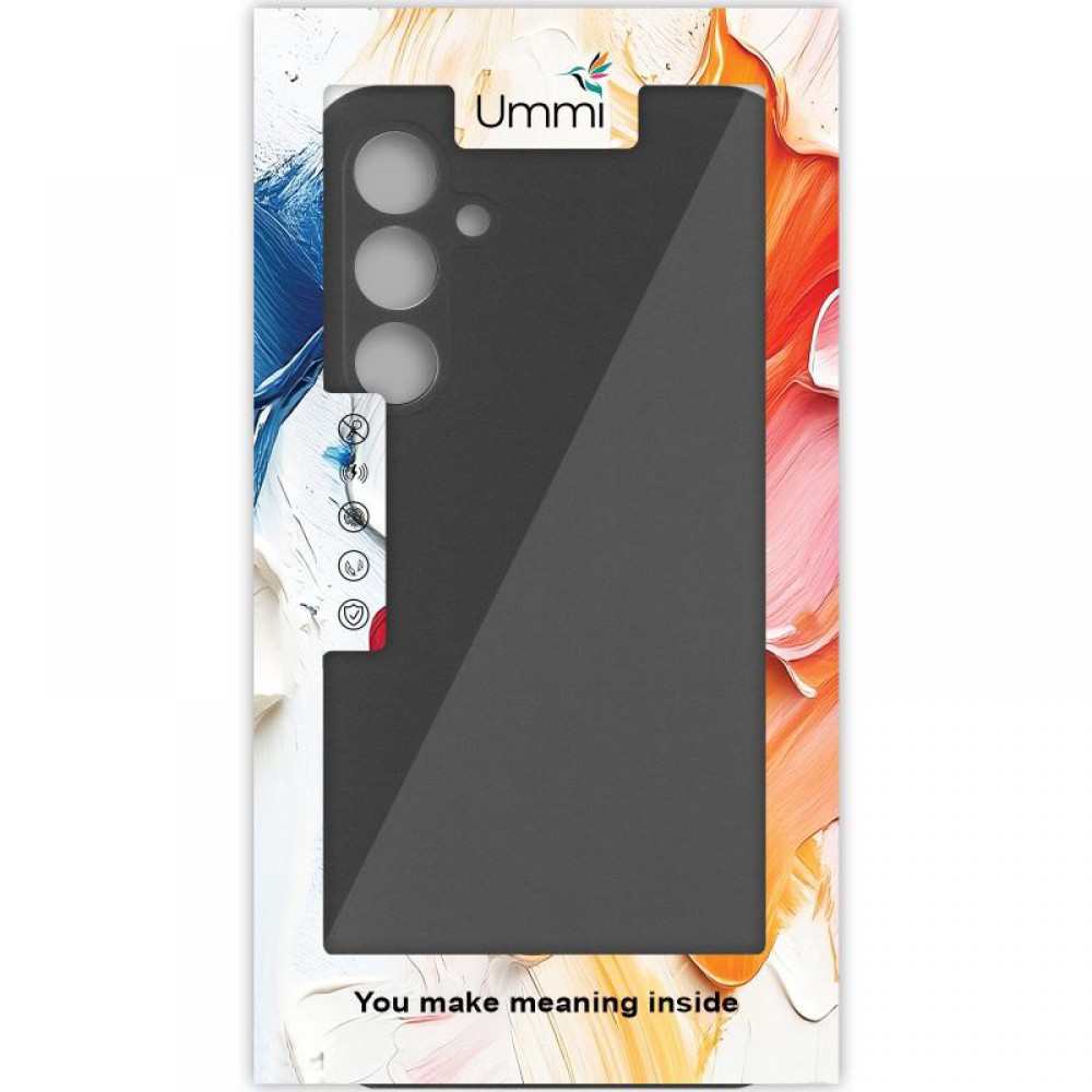 Чохол Silicone Cover Ummi Lakshmi Full Camera (AA) для Samsung Galaxy A14 4G/5G Чорний / Black