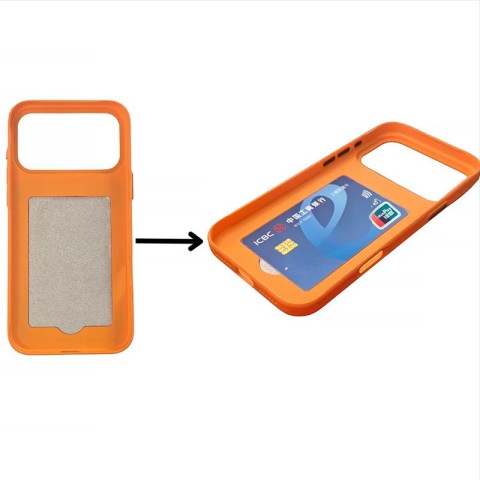 Чохол TPU TechWoven Hybrid with MagSafe для Apple iPhone 15 Pro Max (6.7") Orange / Brown